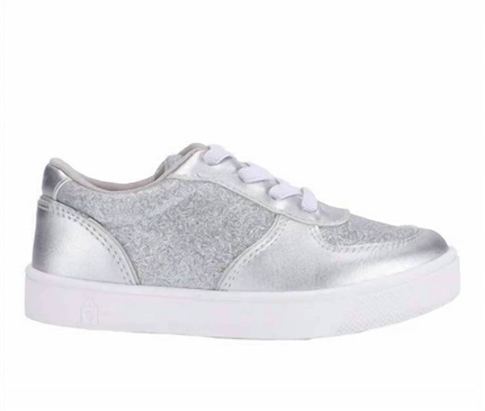 NEW OOMPHIES girl's mika shoe in silver